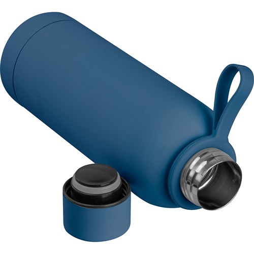 Gourde caoutchoutée avec dragonne, 700ml Gourde caoutchoutée avec dragonne, 700ml