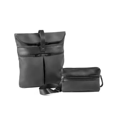 ROVER BACKPACK. Mochila de microfibra y PU ROVER BACKPACK. Mochila de microfibra y PU