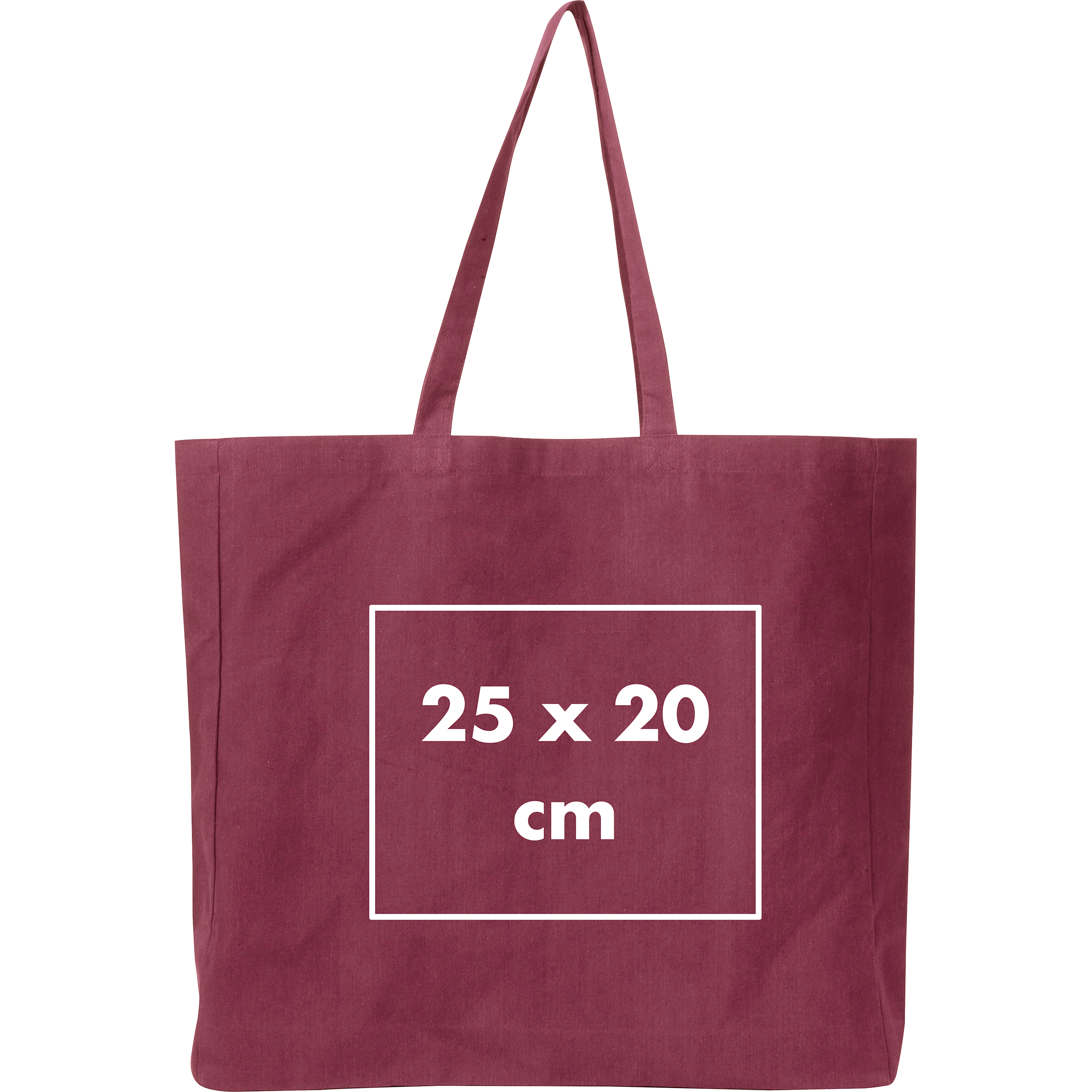 Borsa shopper in cotone e poliestere riciclati NINA
