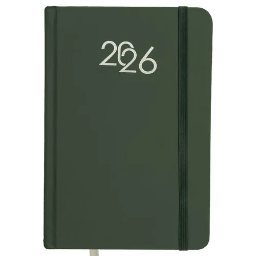 Agenda journalier 2026, couverture rigide en carton laminé Agenda journalier 2026, couverture rigide en carton laminé