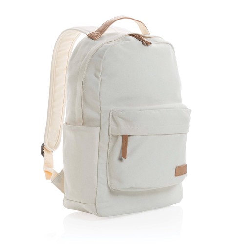 Impact AWARE™ 16 oz. recycled canvas laptop rugzak Impact AWARE™ 16 oz. recycled canvas laptop rugzak