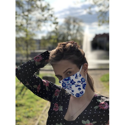 Mascarilla de algodón VENUS PRO con bolsillo de filtro HEPA Mascarilla de algodón VENUS PRO con bolsillo de filtro HEPA