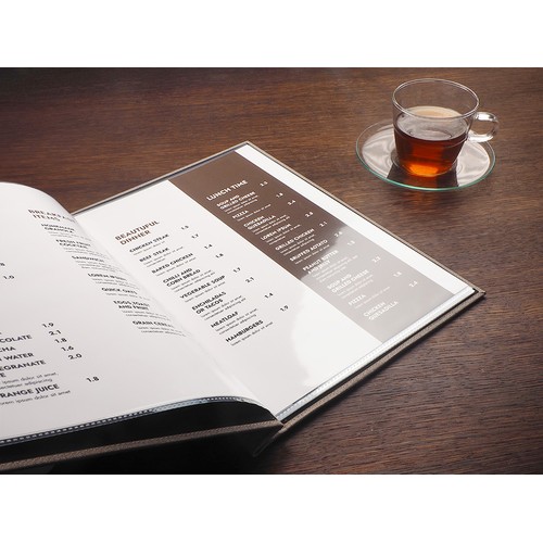 Couverture de menu Couverture de menu