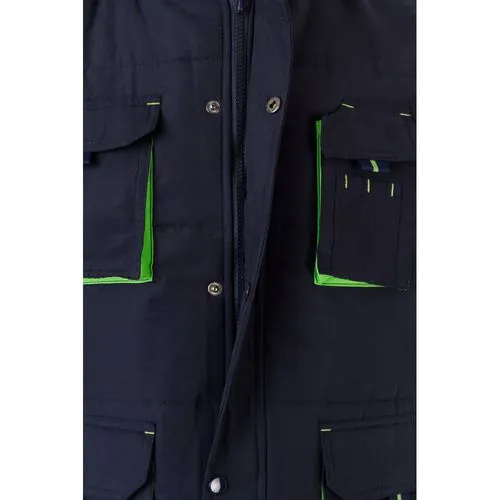 VL NERGAL. Padded vest, two-tone, multi-pocket (120g/m²), in polyester (100%) VL NERGAL. Padded vest, two-tone, multi-pocket (120g/m²), in polyester (100%)