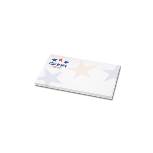 50 adhesive notes, 125x72mm, full-colour