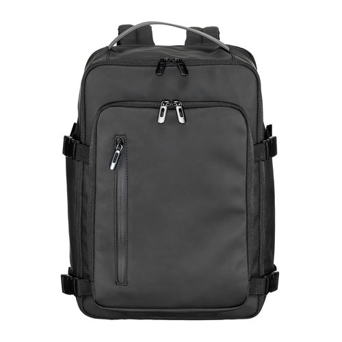 Laptop backpack (15) made of water resistant soft PU Laptop backpack (15) made of water resistant soft PU