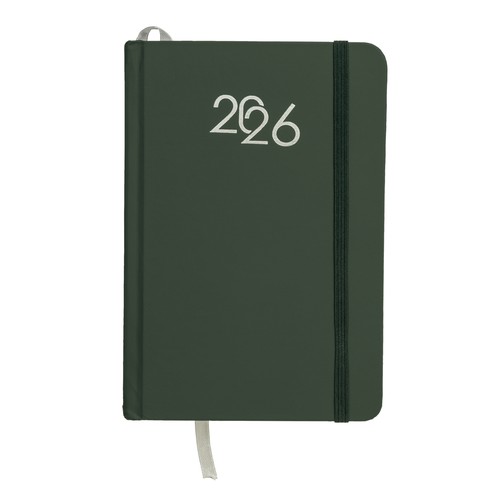 Agenda journalier 2026, couverture rigide en carton laminé Agenda journalier 2026, couverture rigide en carton laminé