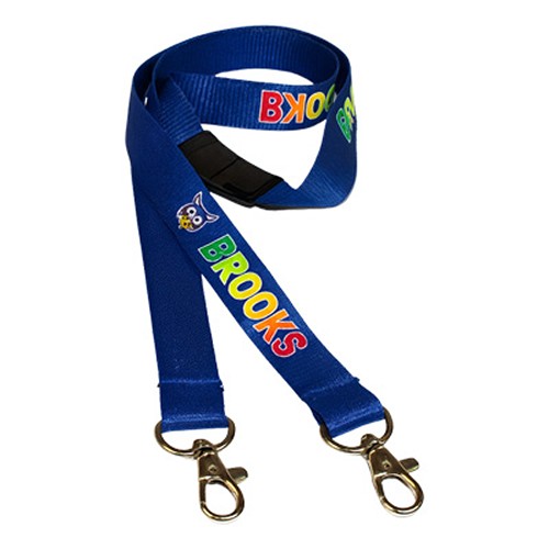 Custom True Color Open-Ended Ribbed Polyester Lanyards - Full Colour Print Custom True Color Open-Ended Ribbed Polyester Lanyards - Full Colour Print
