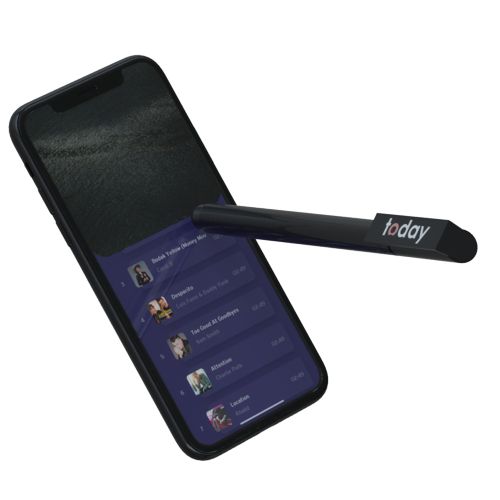 Biros with built-in USB card Penny Biros with built-in USB card Penny
