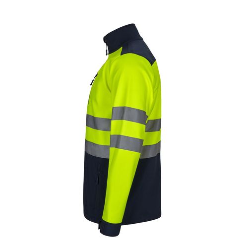 VL HESTIA. Two-tone soft shell jacket (280g/m²), in polyester (96%) and elastane (4%)