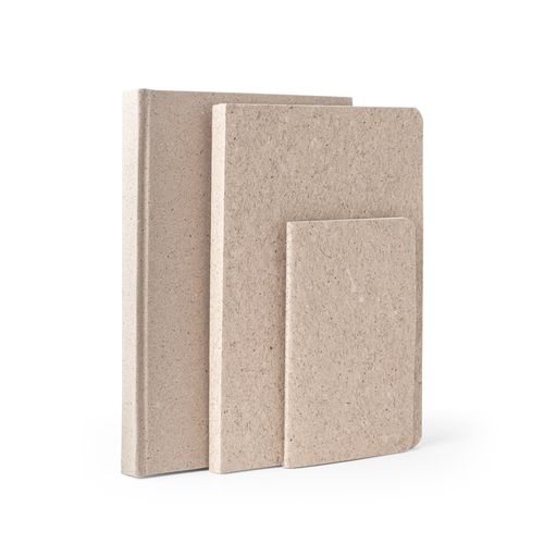 TEAPAD RIGID. A5 notepad with hard cover made from tea leafs waste (65%)