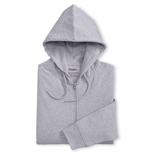100% regenerated fabric unisex hooded sweatshirt