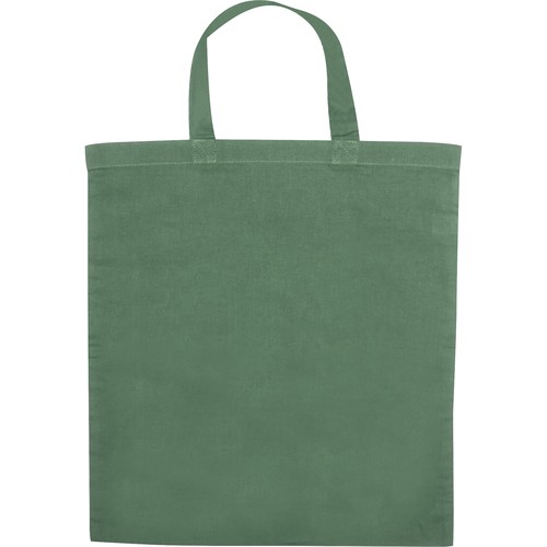 Bolsa de algodón con asas cortas