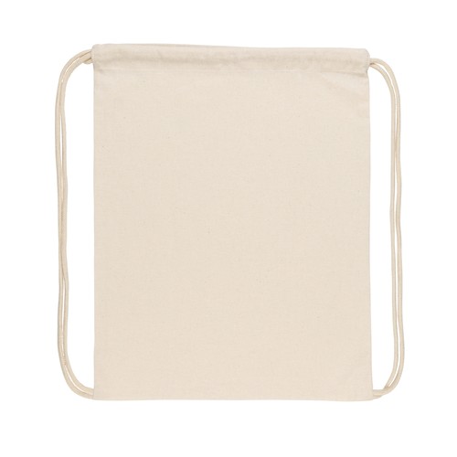 Zainetto cordino in cotone riciclato 145 gm2 Impact Aware™ Zainetto cordino in cotone riciclato 145 gm2 Impact Aware™