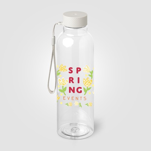 Aura rPET Wrist Strap Bottle - 710 ml