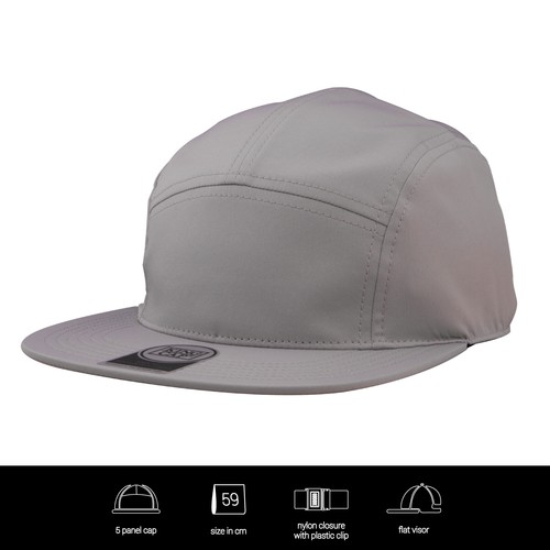Exclusive Recycled Flat Peak Cap Exclusive Recycled Flat Peak Cap