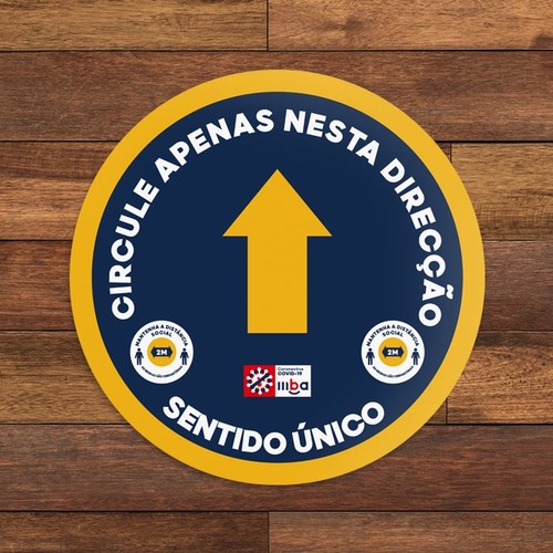 ADESIVO DE SUELO 40CM DIAMETRO PERSONALIZABLE