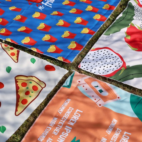 CUSTOMIZABLE PICNIC TOWEL BACKPACK