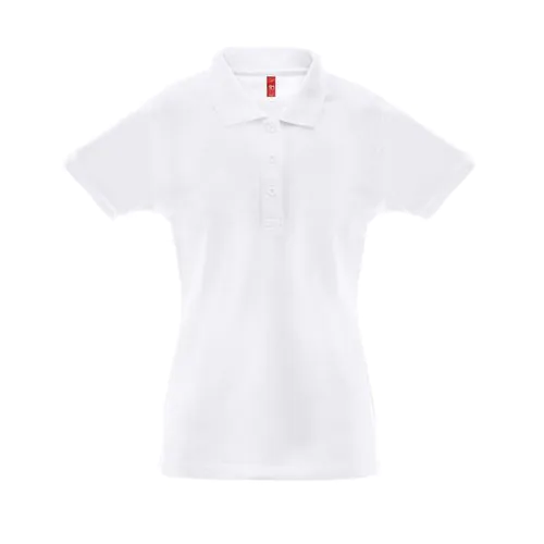 THC BERLIN WOMEN WH. Polo da donna a maniche corte
