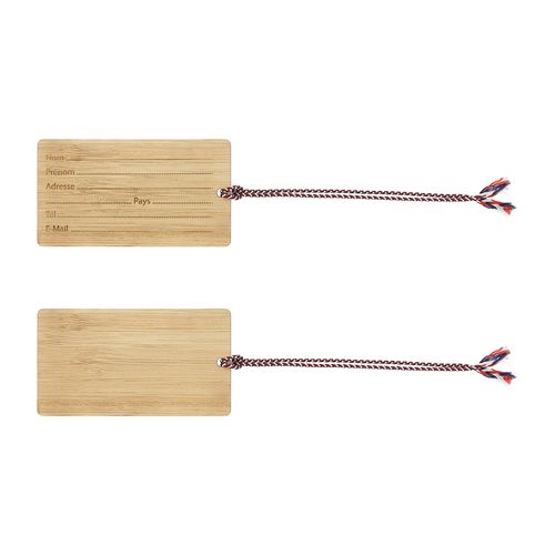 ETIQUETTE BAGAGE BAMBOU FR