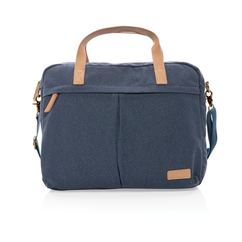 Impact AWARE™ 16 oz. recycled canvas laptop bag Impact AWARE™ 16 oz. recycled canvas laptop bag