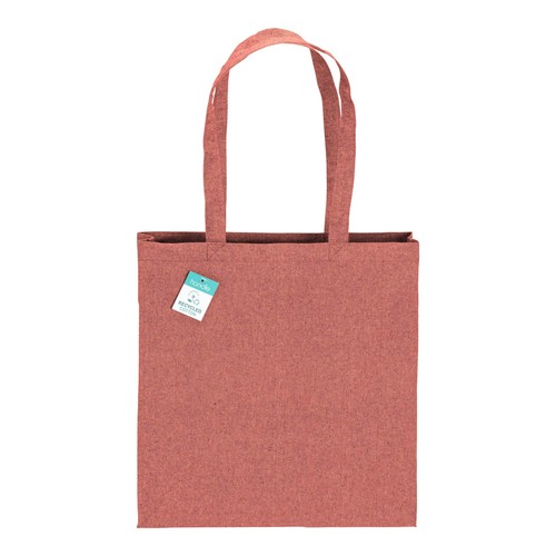 190 g/m2 recycled cotton shopping bag, long handles and gusset 190 g/m2 recycled cotton shopping bag, long handles and gusset