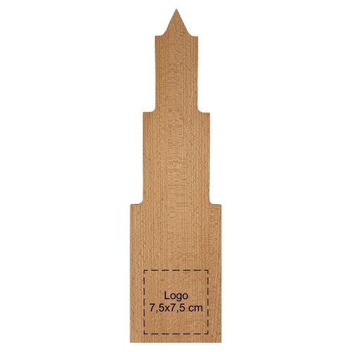 Planche Domtoren hêtre 39,5x11x1,6 cm