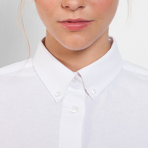 Fitted long-sleeve shirt OXFORD WOMAN Fitted long-sleeve shirt OXFORD WOMAN