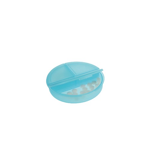 Pastillero tanslúcido con 3 compartimentos Babs