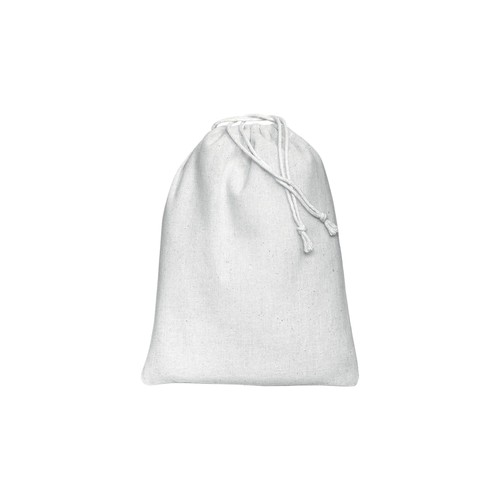 120 g/m2 cotton drawstring bag, 15 x 20 cm 120 g/m2 cotton drawstring bag, 15 x 20 cm