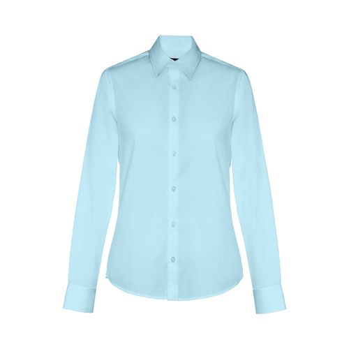 THC PARIS WOMEN. Camicia in popeline a maniche lunghe da donna