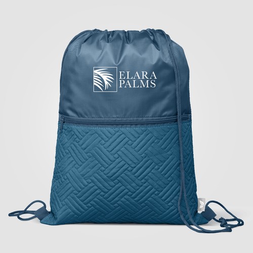 Borsa trapuntata con coulisse in materiale riciclato Sora - 6L Borsa trapuntata con coulisse in materiale riciclato Sora - 6L