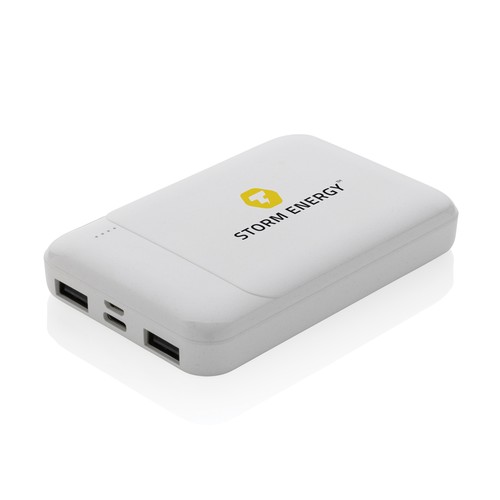 RCS recycled plastic 5.000 mAh powerbank RCS recycled plastic 5.000 mAh powerbank