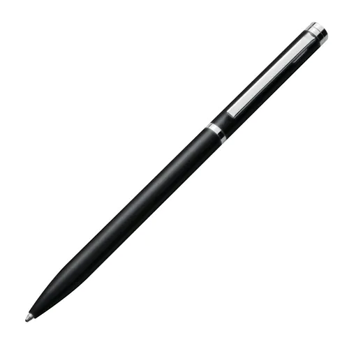 Elégant stylo bille twist slim chromé