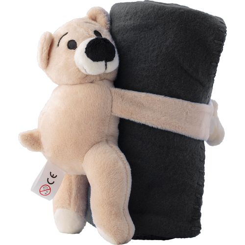 Peluche Orsetto con coperta in pile Owen Peluche Orsetto con coperta in pile Owen