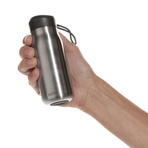 Mini bouteille de voyage 150ml en acier RCS Avira Ain Mini bouteille de voyage 150ml en acier RCS Avira Ain