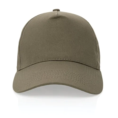 Casquette 5 panneaux en coton recyclé 190gr IMPACT