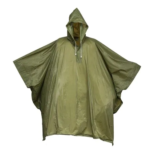 Poncho impermeabile in PVC goffrato, inserito in bustina Poncho impermeabile in PVC goffrato, inserito in bustina