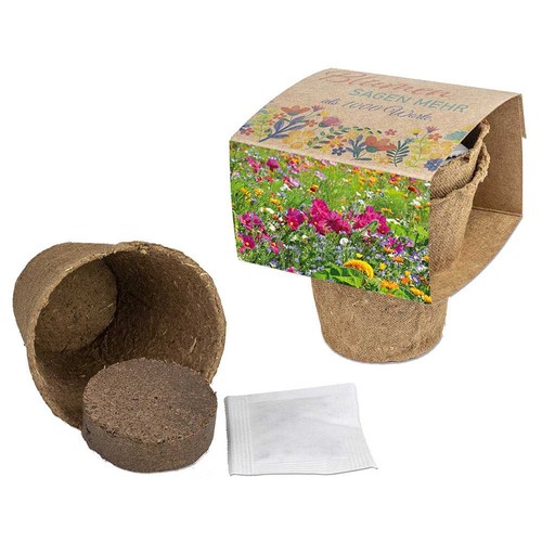 Kit de culture avec graines - Mélange de fleurs d'été Kit de culture avec graines - Mélange de fleurs d'été