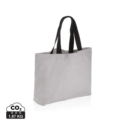 Impact Aware™ recycled canvas XL draagtas 240gsm ongeverfd Impact Aware™ recycled canvas XL draagtas 240gsm ongeverfd