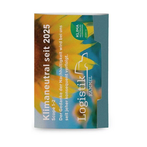 Flower-card with seeds - Thyme