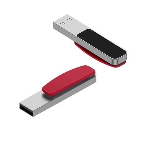 Chiavetta USB LED 01 USB 2.0 COB 64 GB rossa