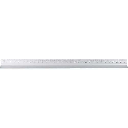 Aluminium 30 cm triangle-shaped ruler Tavi