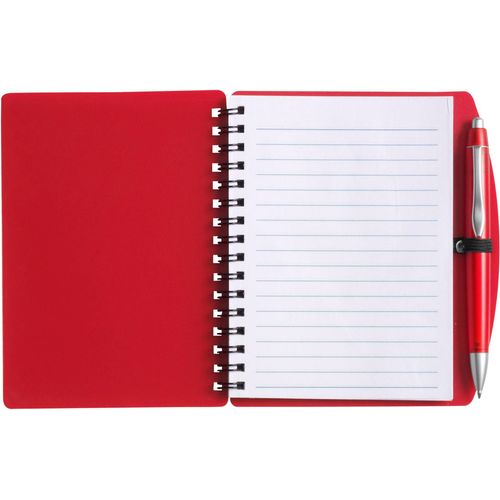 PP notebook with ballpen Kimora