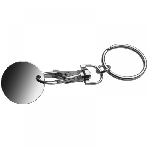Keyring with shopping coin Keyring with shopping coin
