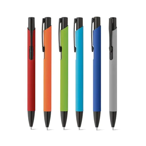 POPPINS. Stylo en aluminium avec finition en caoutchouc POPPINS. Stylo en aluminium avec finition en caoutchouc