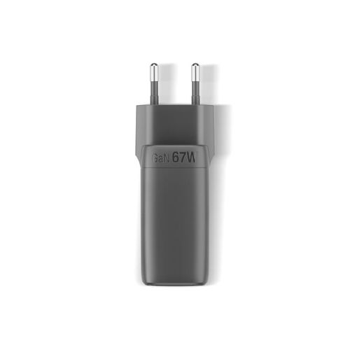 Fresh 'n Rebel 67W Laptop Fast Charger GaN USB-C & USB-A