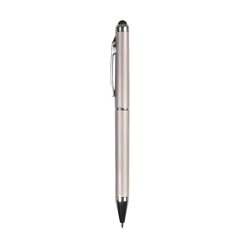 Penna twist in plastica con gommino per touch screen Penna twist in plastica con gommino per touch screen