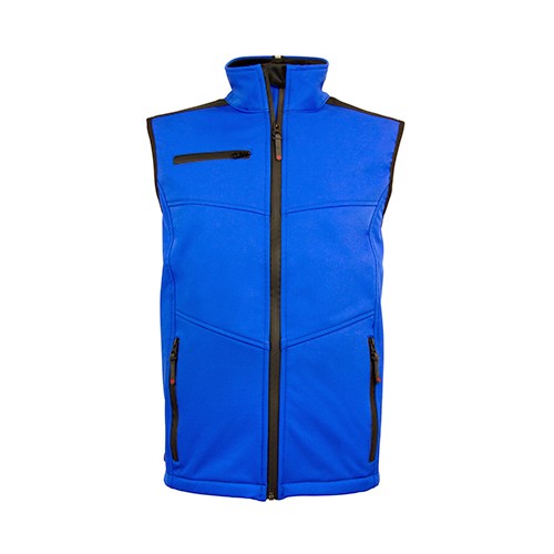 Gilet avec empiècements en oxford anti-abrasion RUTILE Gilet avec empiècements en oxford anti-abrasion RUTILE