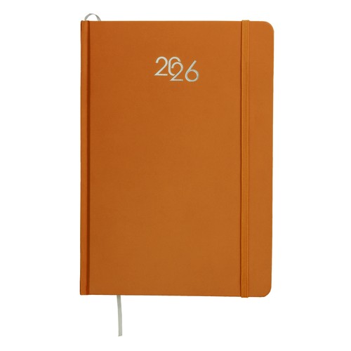 Agenda hebdomadaire 2026, couverture rigide en carton laminé Agenda hebdomadaire 2026, couverture rigide en carton laminé